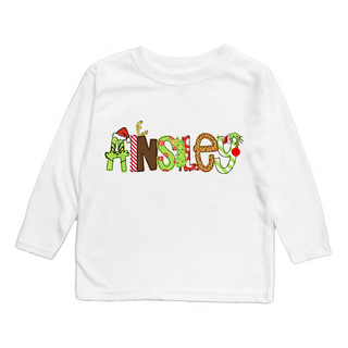 Character Holiday Name Tees | 6 Character Alphas