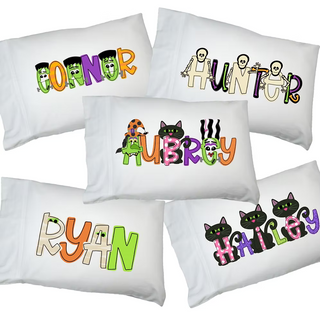 Custom Halloween Pillowcases