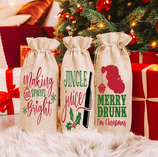 Humorous Wine Gift Bag